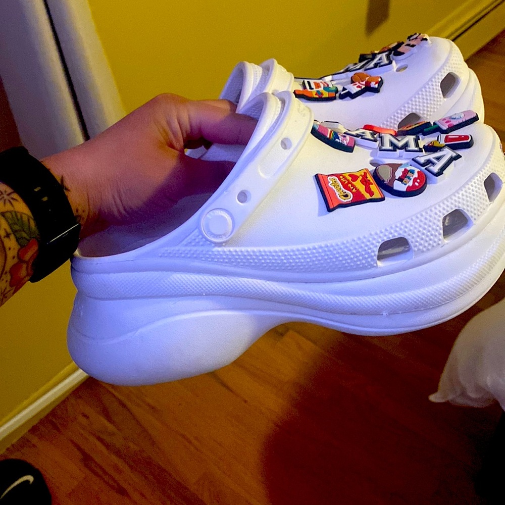 Platform crocs